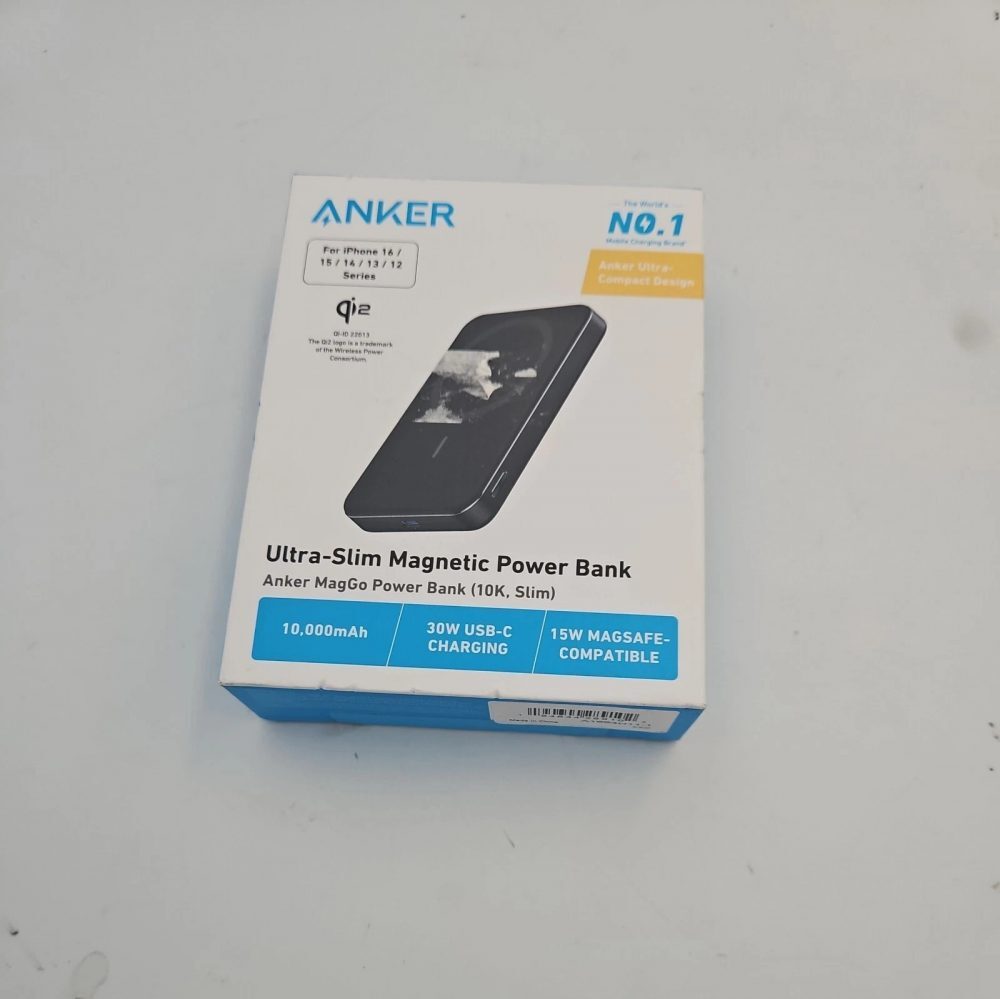 NEW SEALED Anker MagGo Power Bank 10K Slim Qi2 15W MagSafe Compatible 30W USB-C